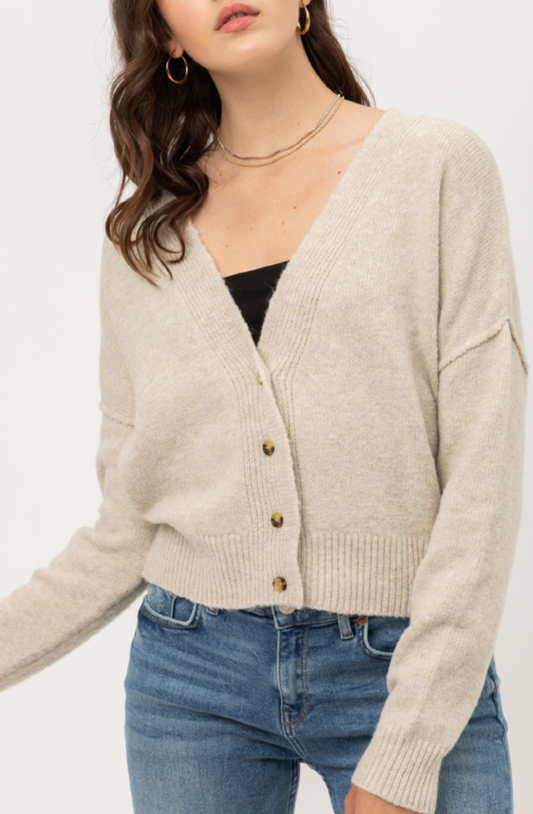 Stanley Cropped Cardigan - Final Sale